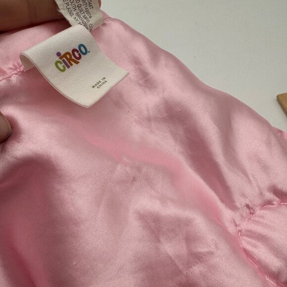 Circo Plush Bunny Rabbit Plush Lovey Security Blanket Baby Sleeping Satin Pink - Picture 9 of 9